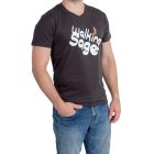 Men's V-neck T-shirt - WSMTV-641 - ebony
