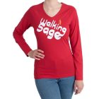 Women's long sleeve T-shirt - WSWLS-721 - red