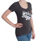 Women's crew-neck T-shirt - WSWTC-251 - anthracite
