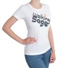 Women's crew-neck T-shirt - WSWTC-471 - white
